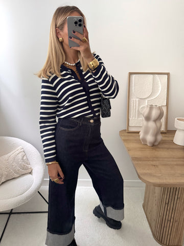 Cardigan marinière AGLAÉ