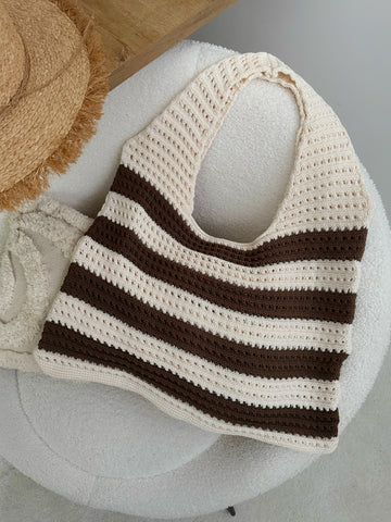 Sac en crochet LORINI - écru