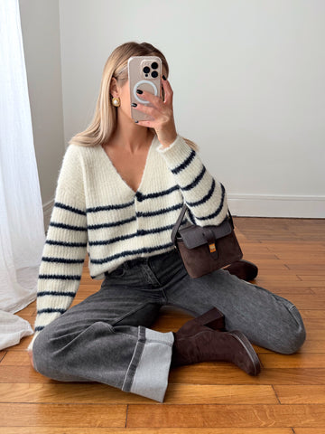 Cardigan marinière PASSY