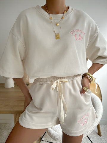 Ensemble jogger LAX - beige