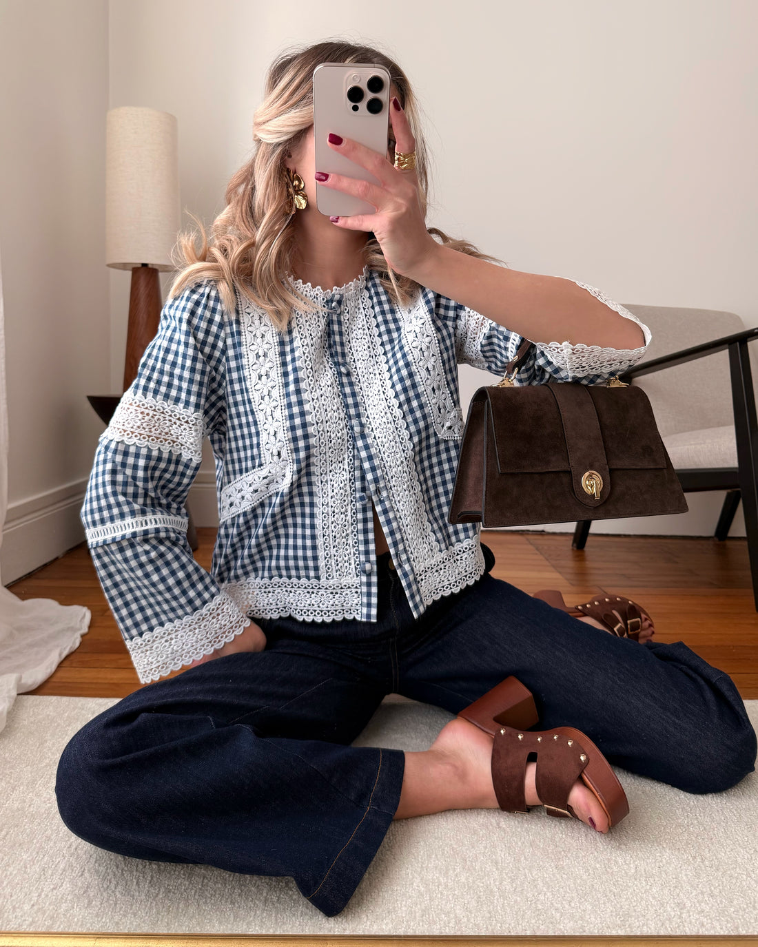 Sabot à talon et boucles EVANS