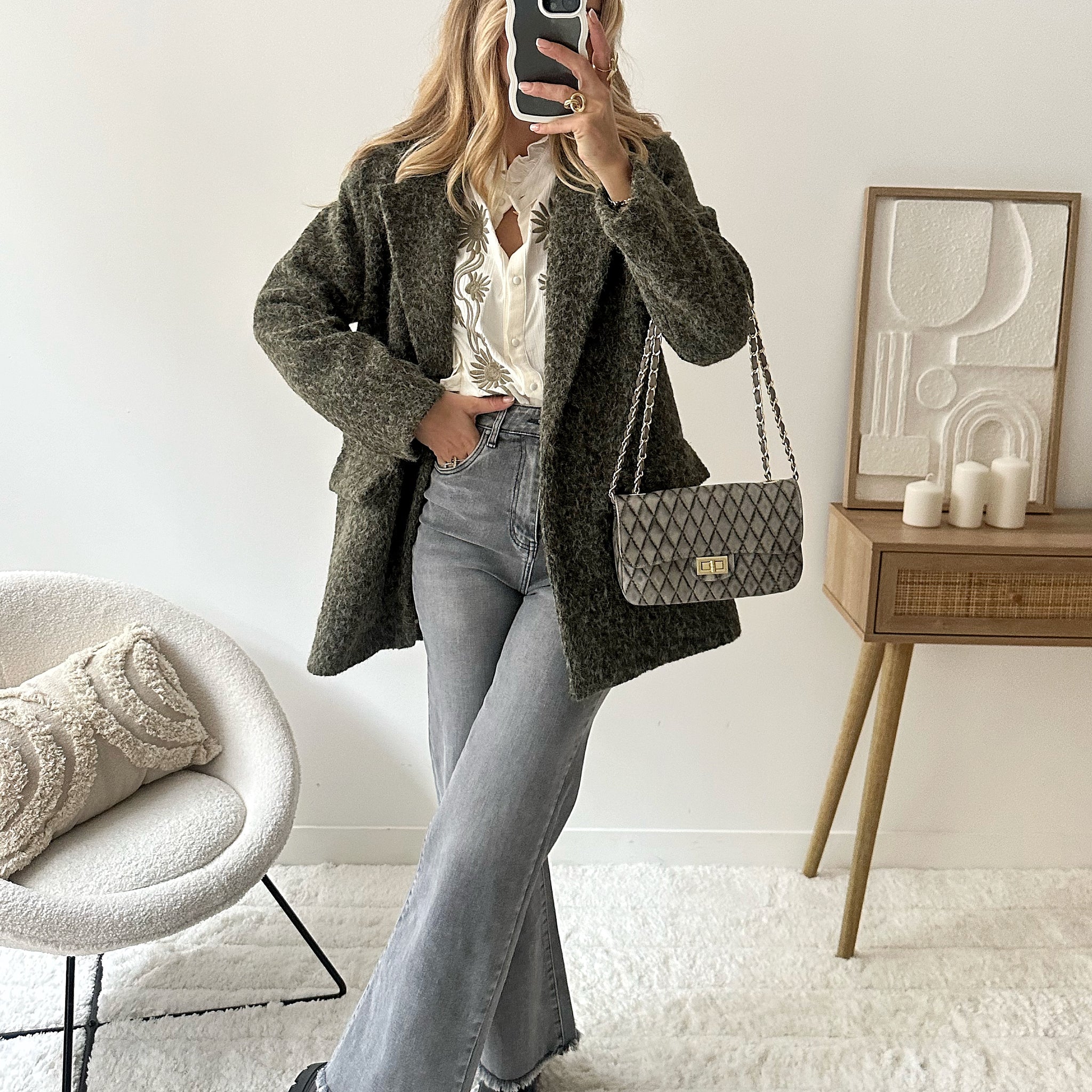 Blazer TORYNE - kaki