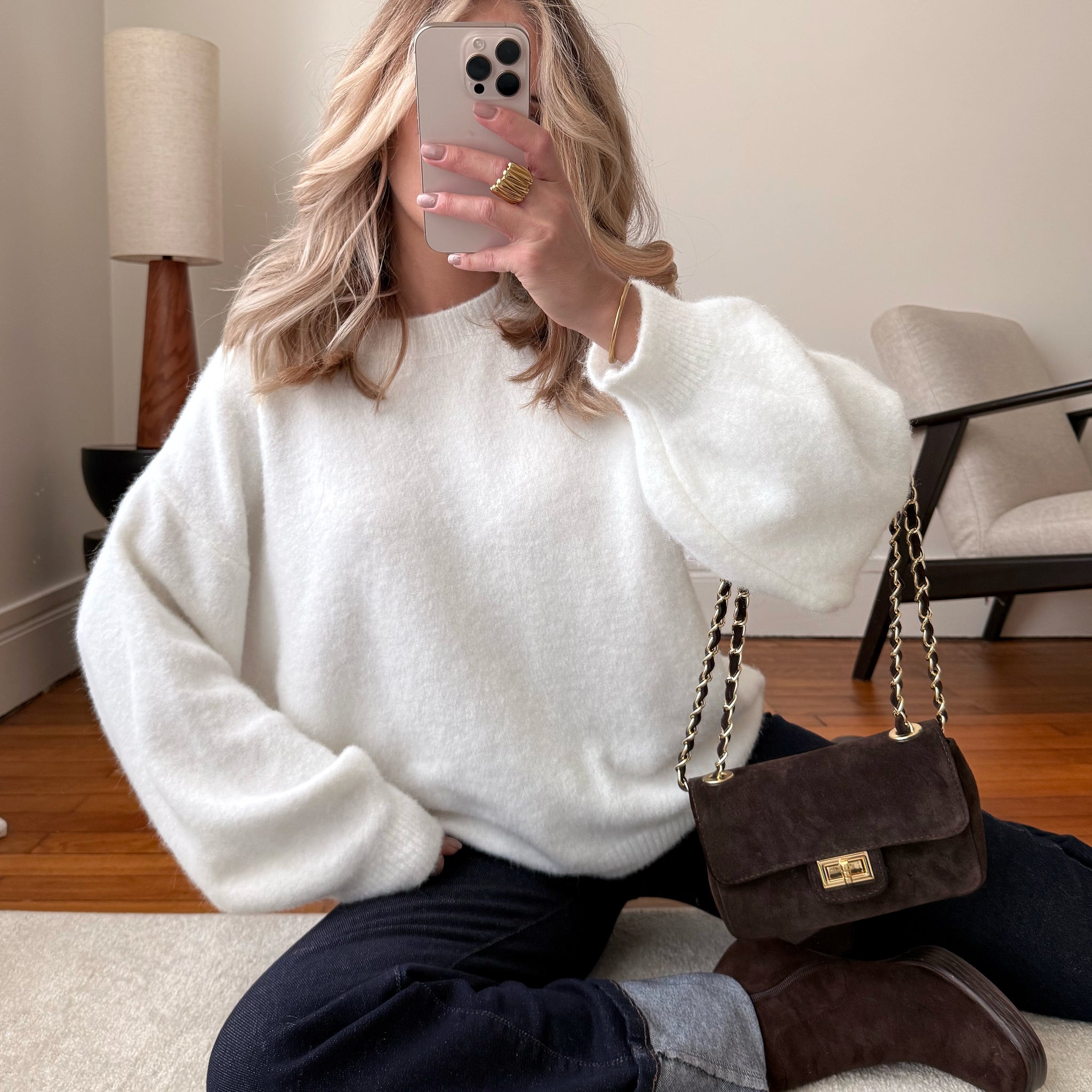 Maille douce oversize VANOISE