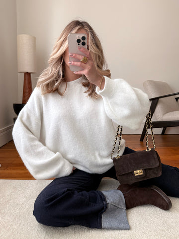 Maille douce oversize VANOISE