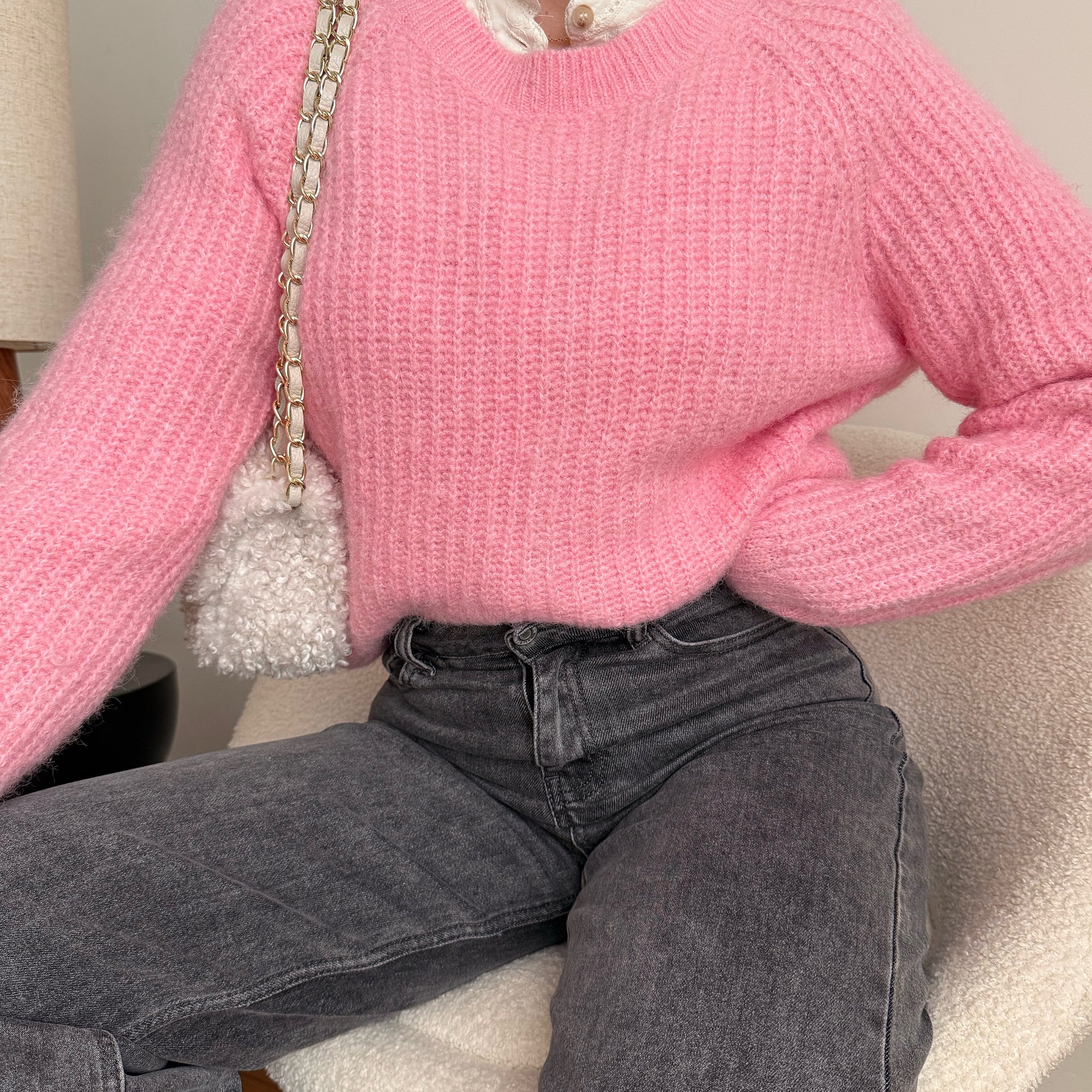 Maille à ouverture boutonnée CARPENTINA