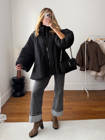 Doudoune oversize CHAMBORD - noir