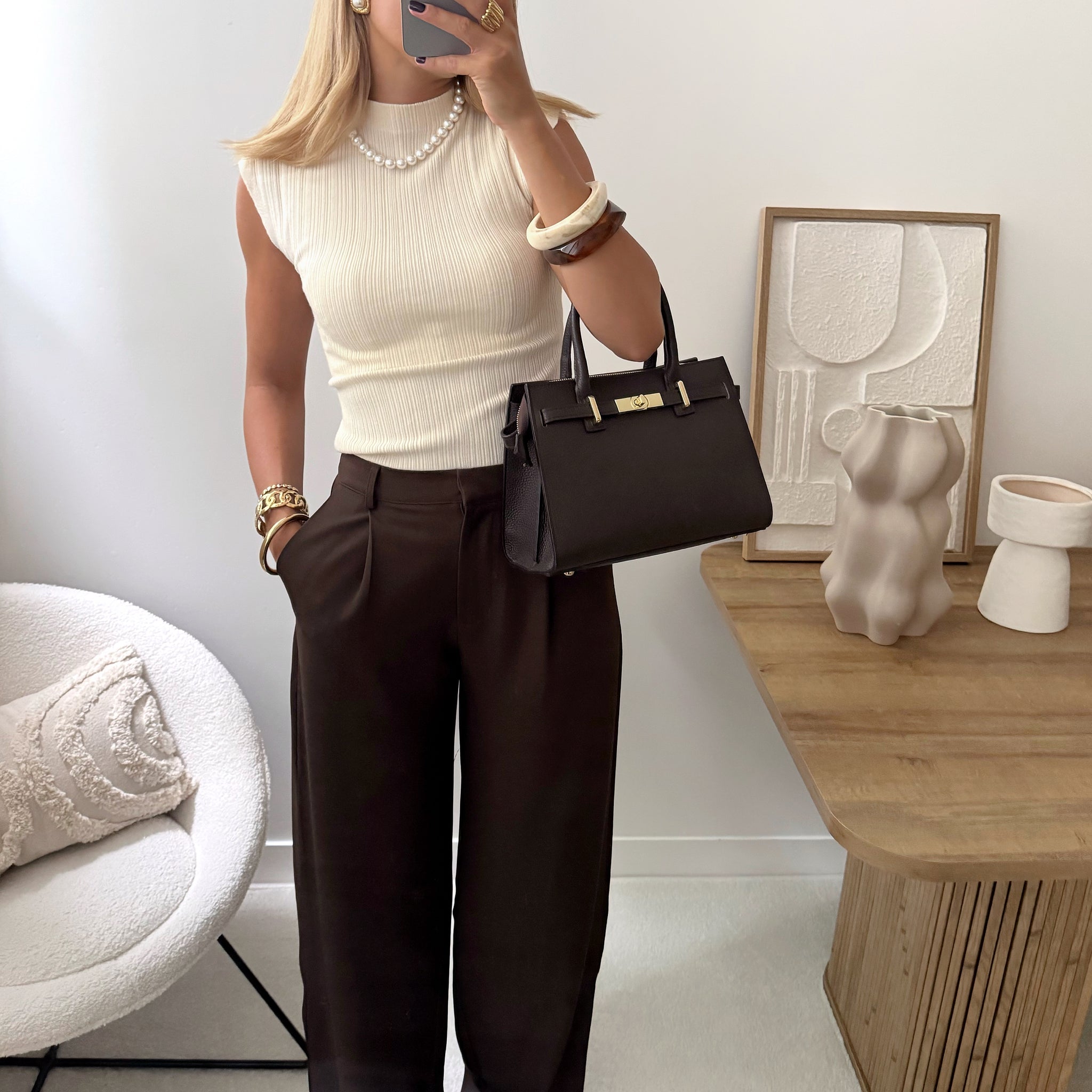 Pantalon tailleur DAMIEN PRÉCOMMANDE