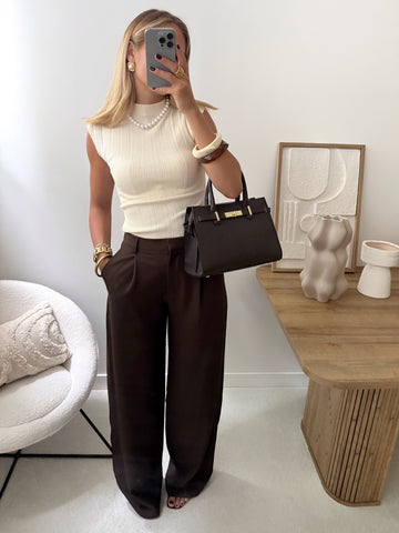 Pantalon tailleur DAMIEN PRÉCOMMANDE