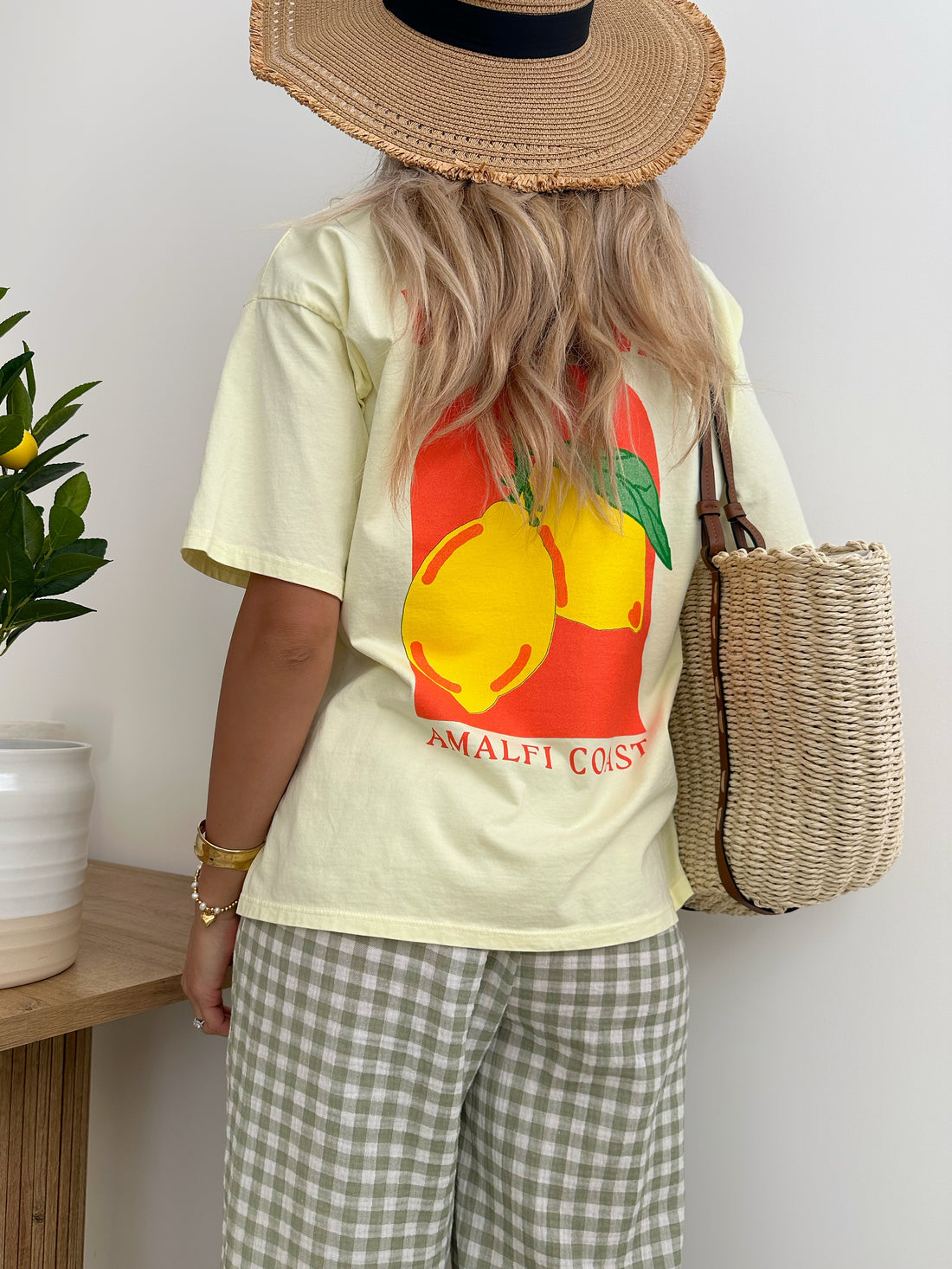 Tee-shirt imprimé citron DOLCE VITA