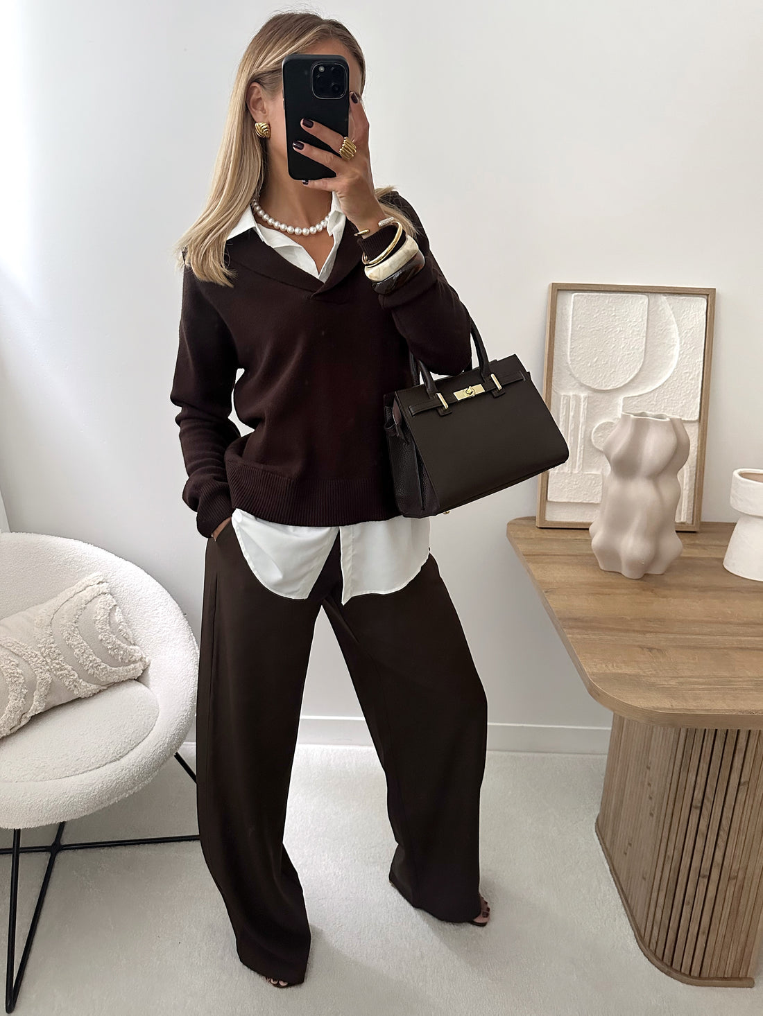 Pull chemise ELMONT