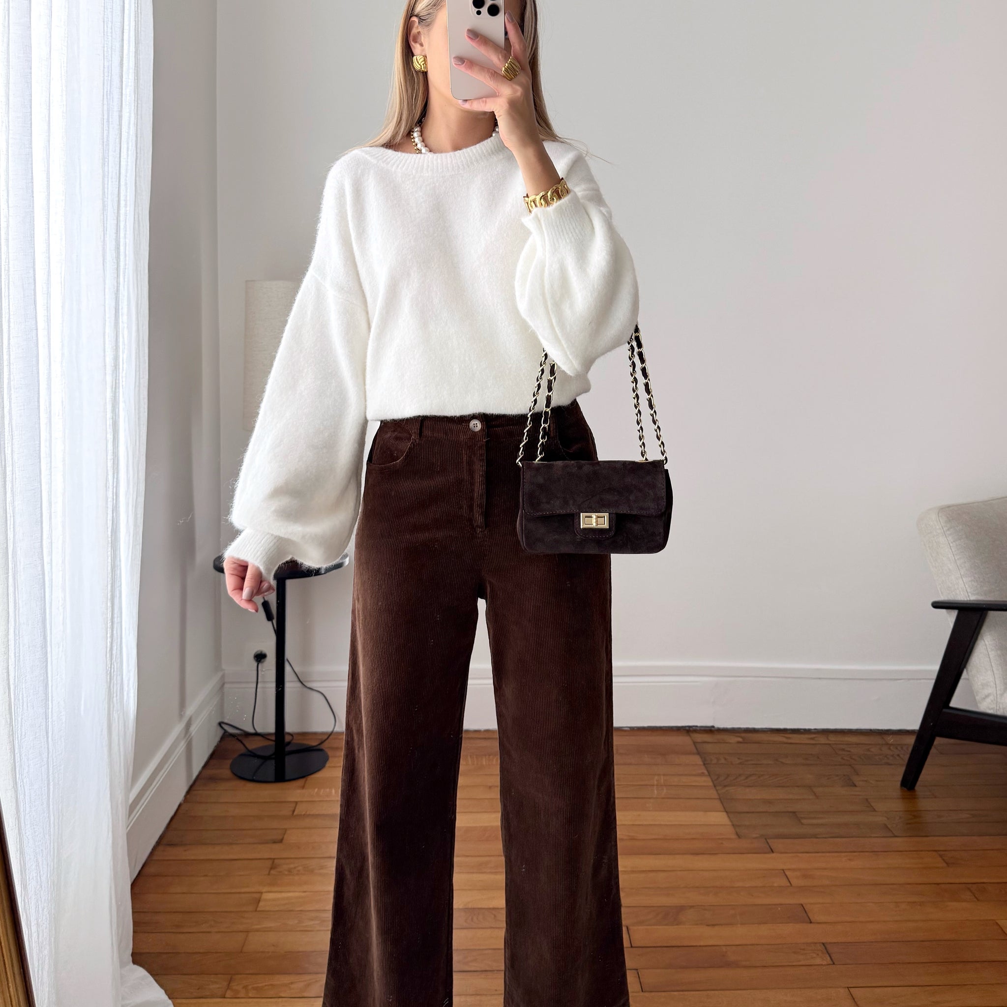 Pantalon en velours côtelé JOHAN