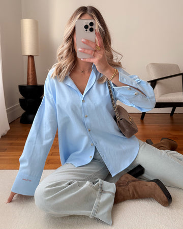 Chemise oversize MALKITA - bleu