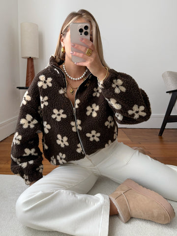 Polaire imprimé floral THORINS PRÉCOMMANDE