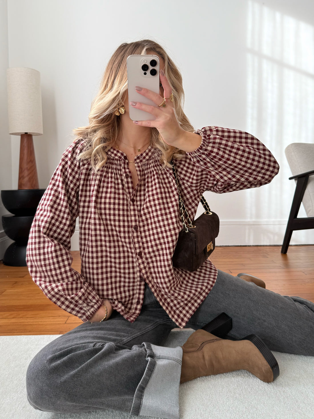 Chemisier Vichy HENRIETTE