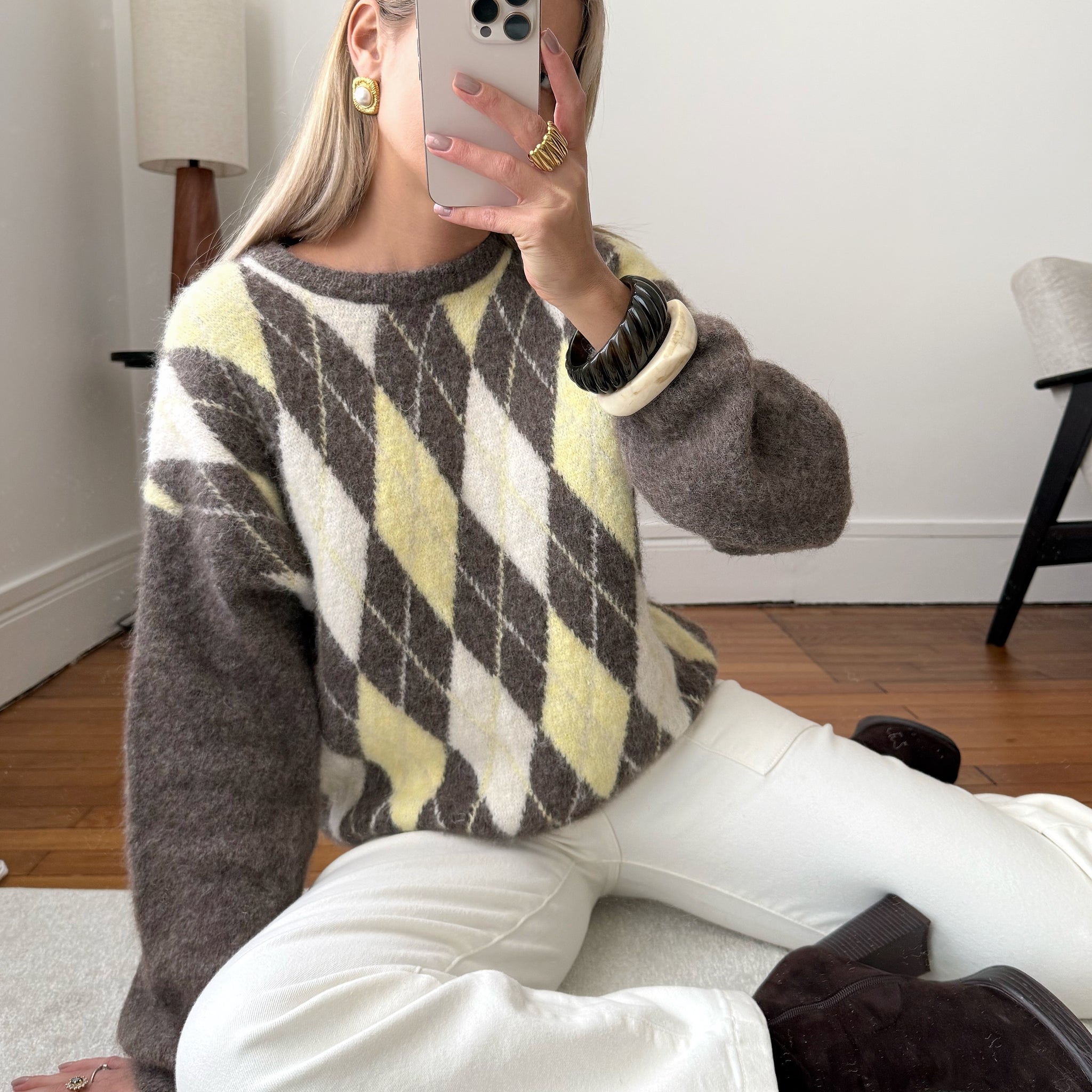 Maille à imprimé écossais STEVENSON