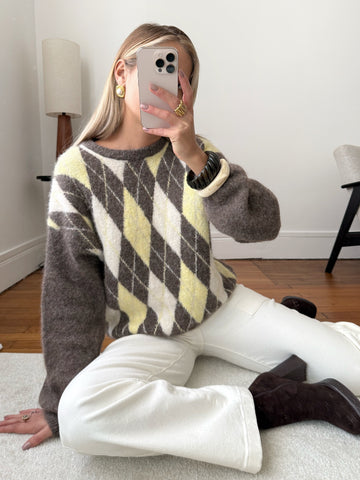 Maille à imprimé écossais STEVENSON