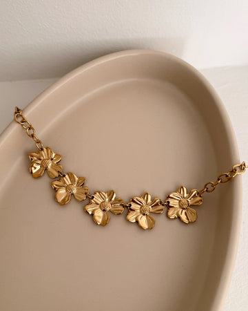 Collier fleurs BLUME