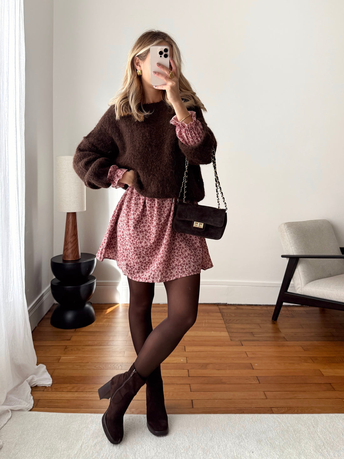 Robe à imprimé floral ALLEIDA PRÉCOMMANDE