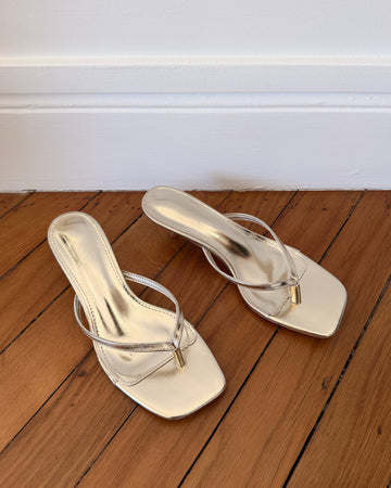 Mules à talons nu-pieds LOPEZ