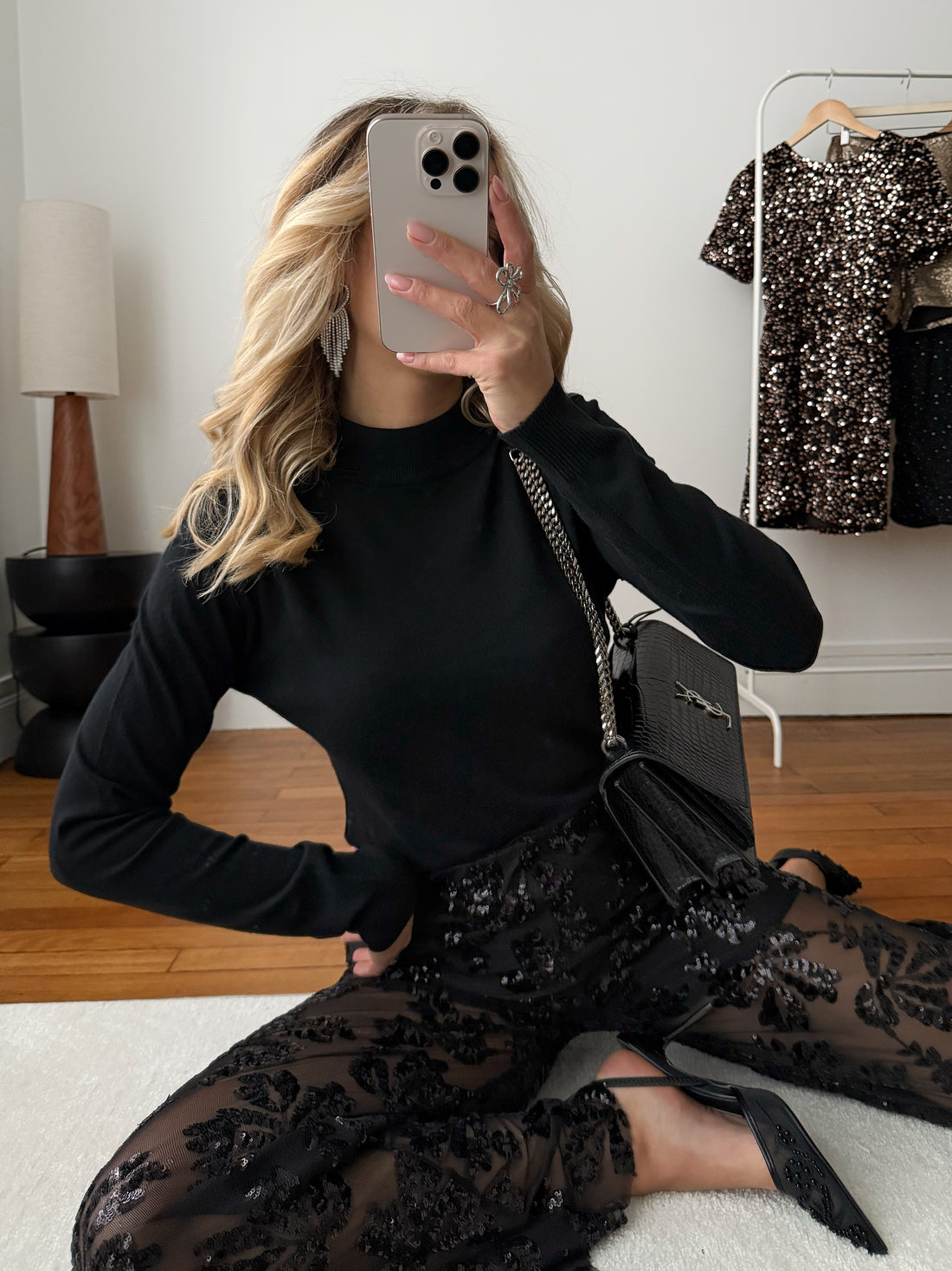 Maille fine col cheminée LYSORE