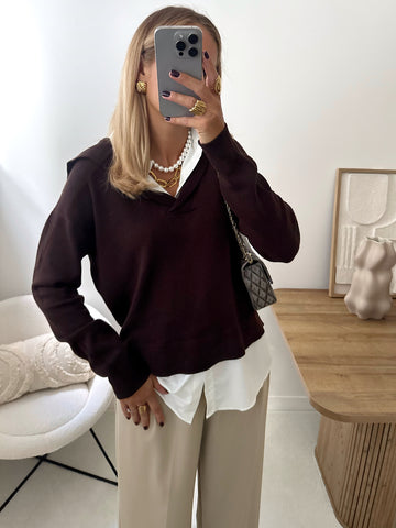 Pull chemise ELMONT