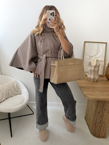Cape avec ceinture LUMA