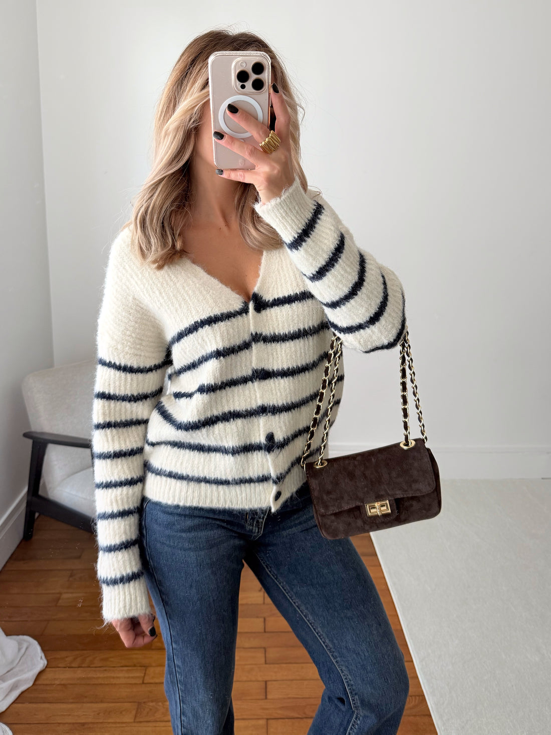 Cardigan marinière PASSY