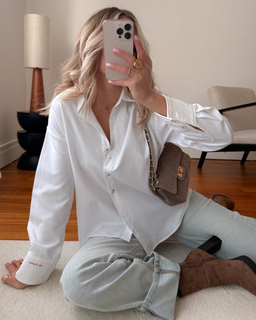 Chemise oversize MALKITA - blanc