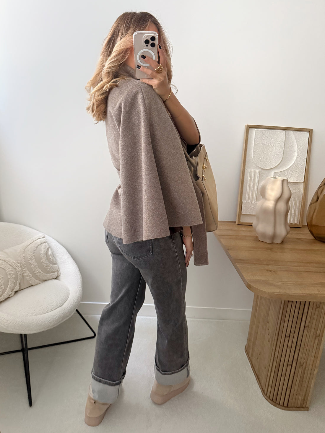 Cape avec ceinture LUMA