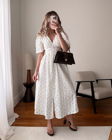 Robe longue à imprimé floral NEAH