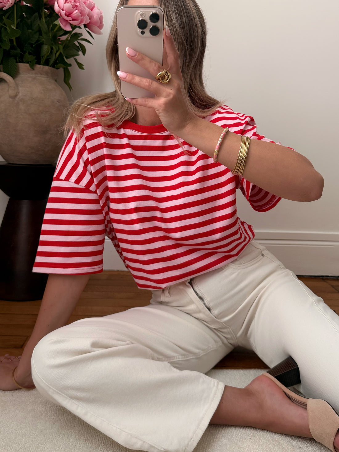 Tee-shirt à rayures PRUGA