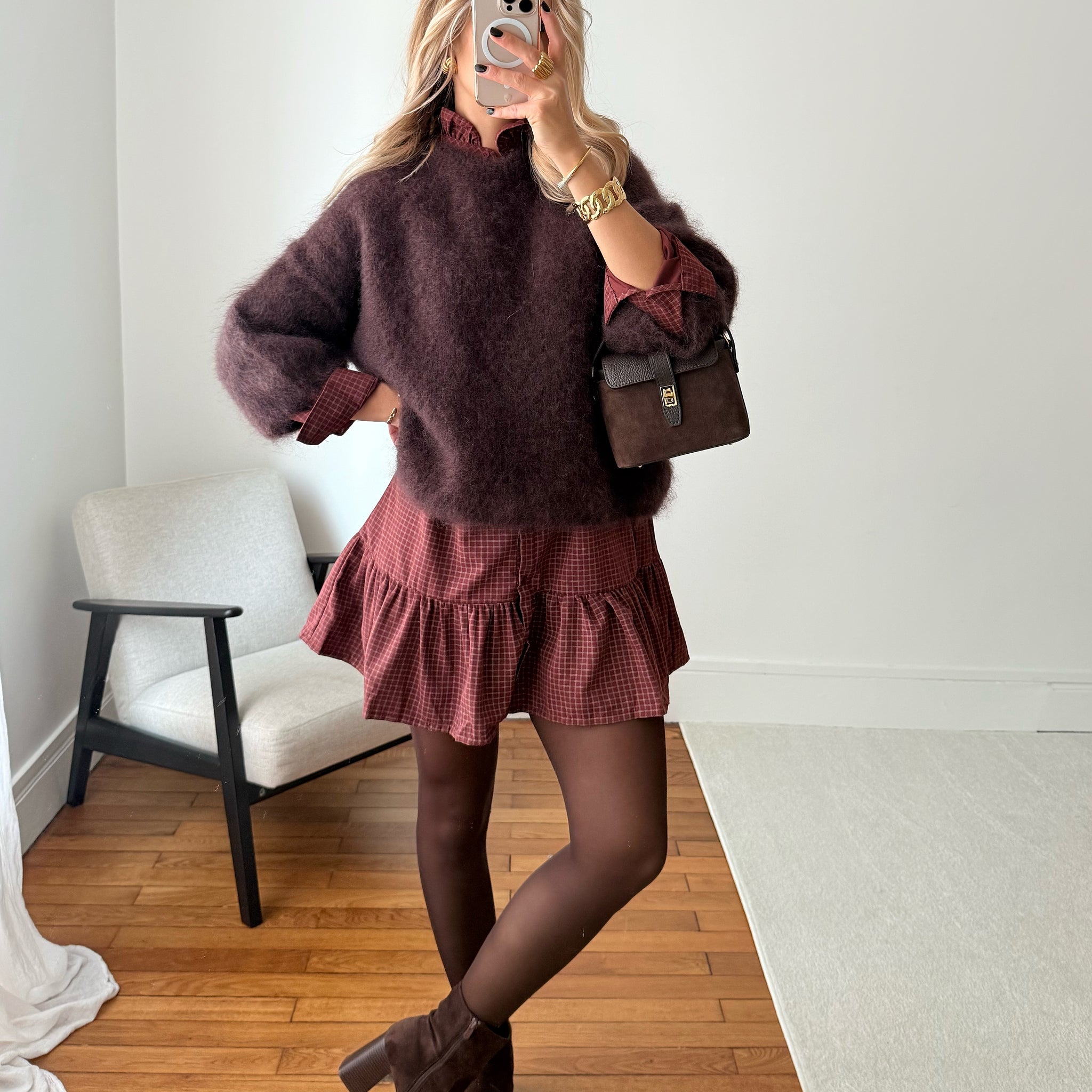 Robe à carreaux SEDONA