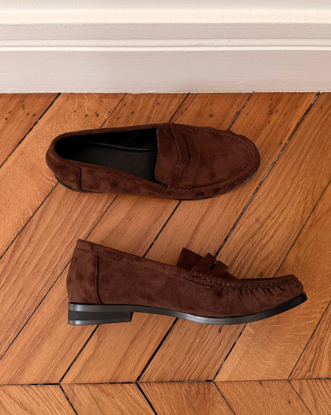 Mocassins en suédine DAVY