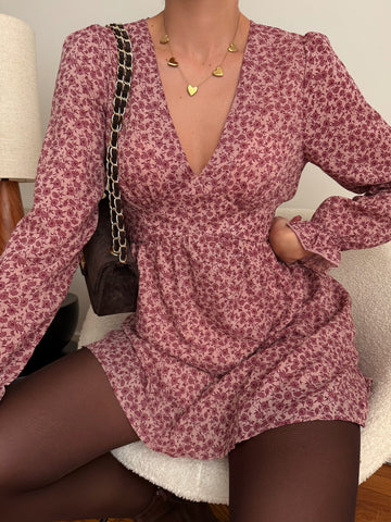 Robe à imprimé floral ALLEIDA PRÉCOMMANDE