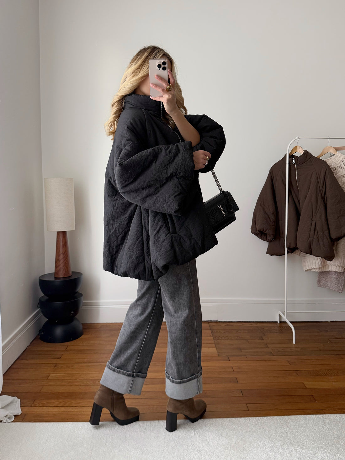 Doudoune oversize CHAMBORD - noir