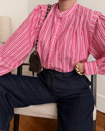 Chemisier à rayures MARCUS