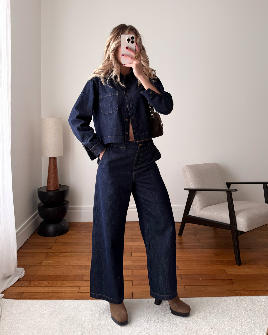 Veste courte en denim SINATRA