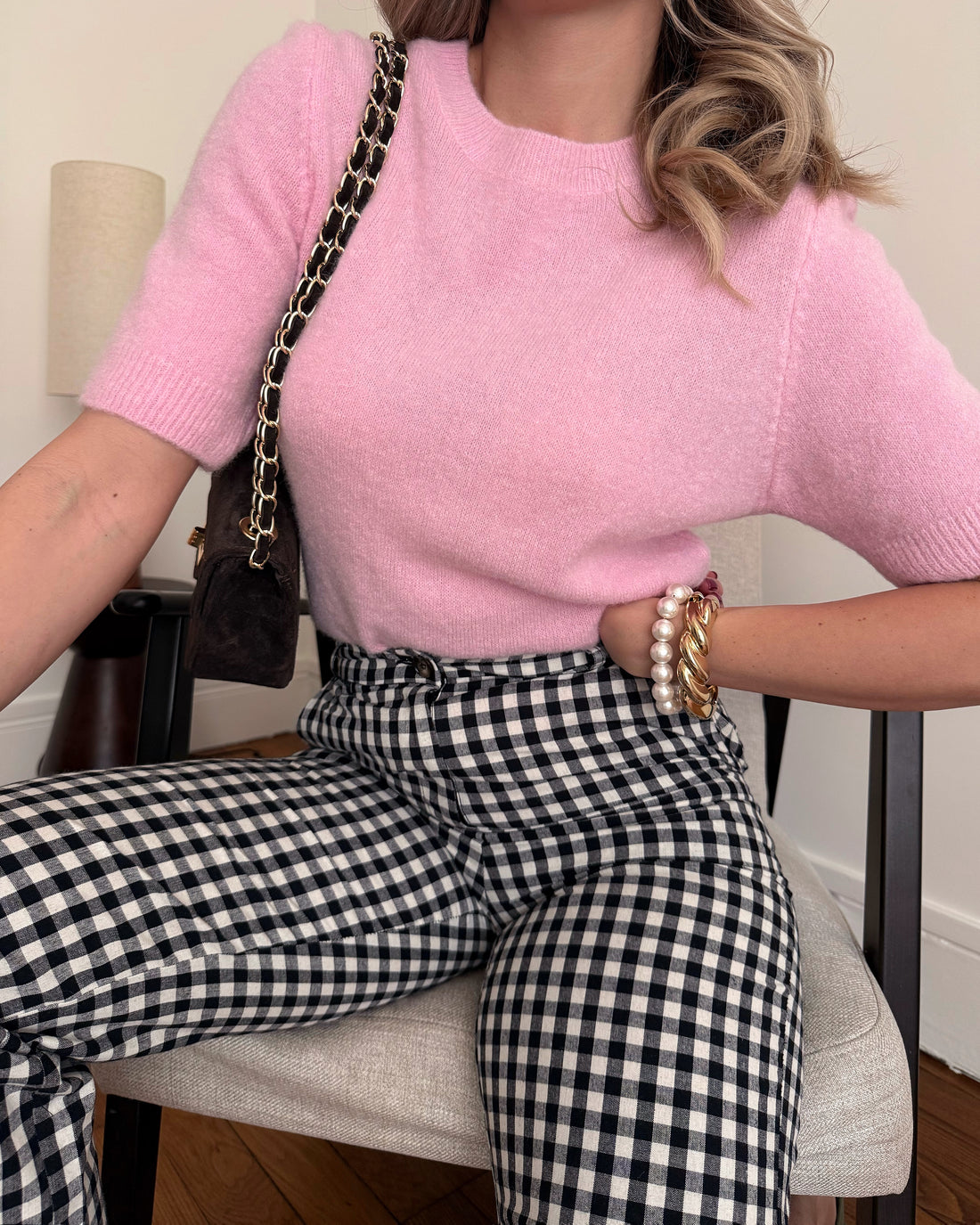 Maille en Alpaga mélangé ULLA - bois de rose PRÉCOMMANDE