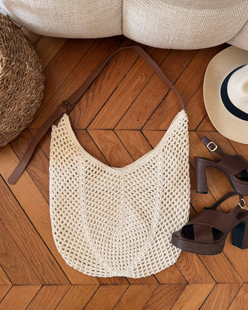 Sac en maille crochet VALENCIA