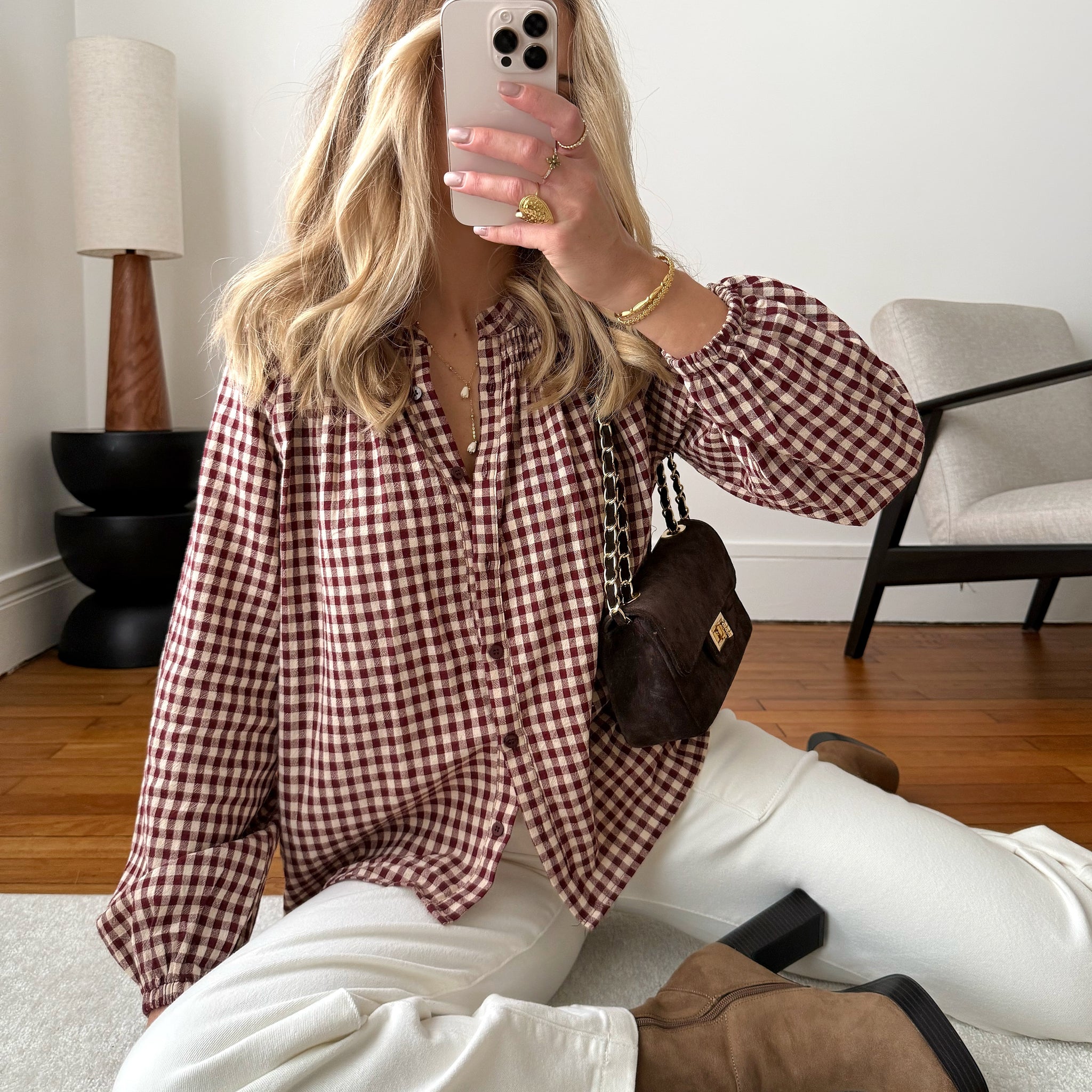 Chemisier Vichy HENRIETTE