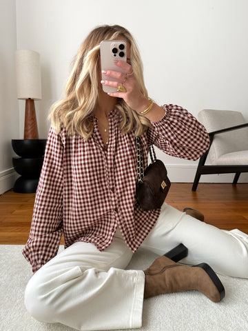 Chemisier Vichy HENRIETTE