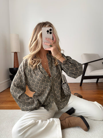 Chemisier à imprimé MESSONI