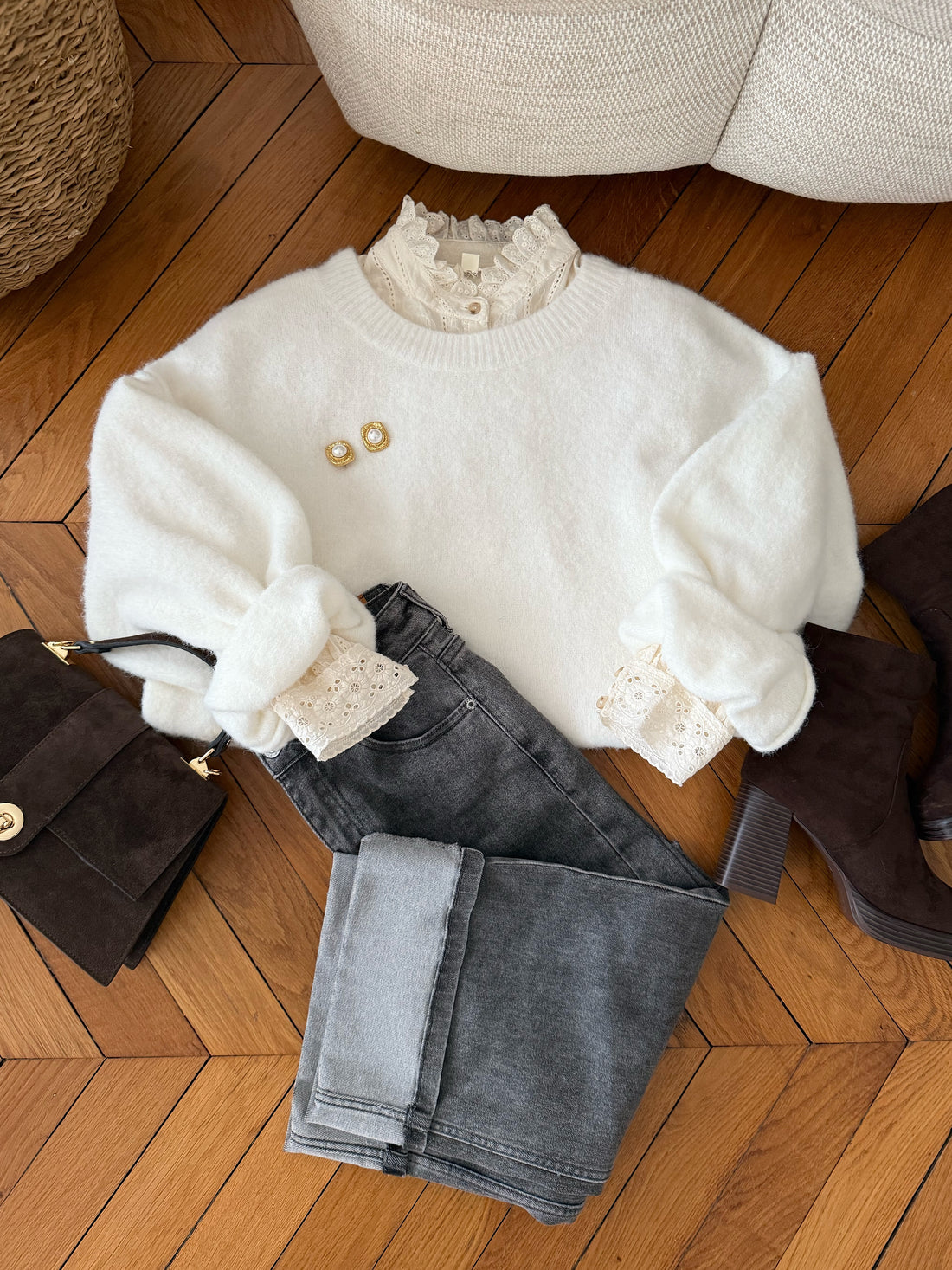 Maille douce oversize VANOISE